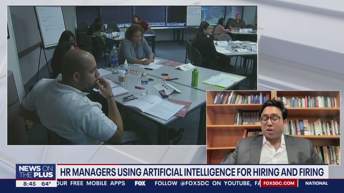 HR managers using artificial intelligence for hiring and firing